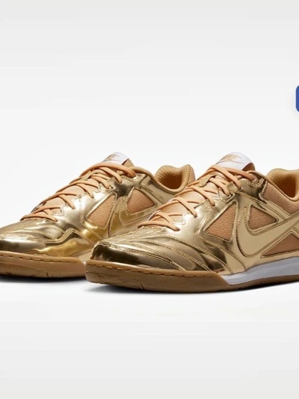 Nike Metallic Gold Sneakers